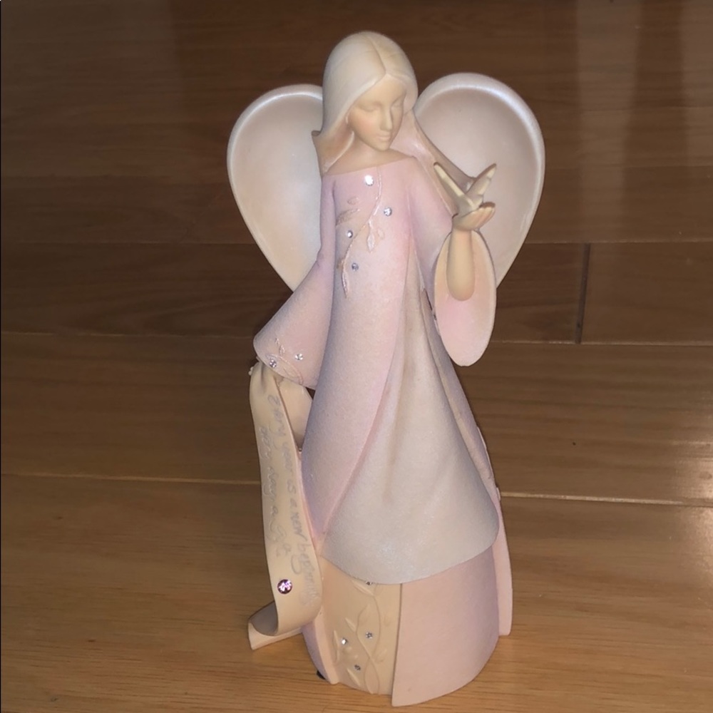 Foundations October Birthday Angel By Enesco